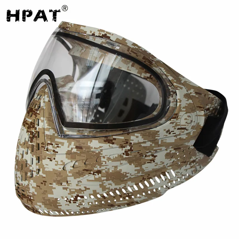 2015 New Camo Paintball Mask With Dye I4 Thermal Lens Buy Paintball