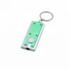 Promotional gift customer logo printed keychain led flashlight