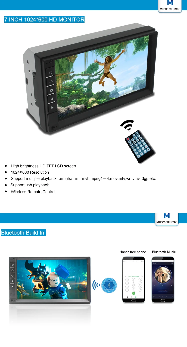 car mp5 player manual