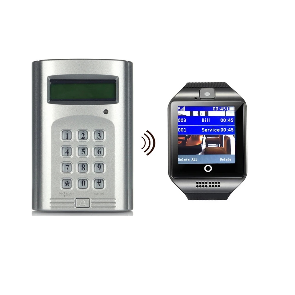

Wireless kitchen call system chef call waiter