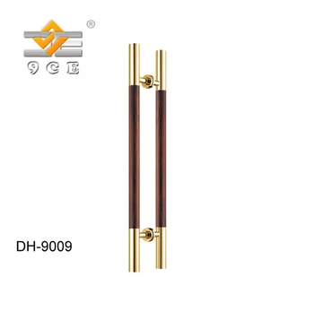 Modern Golden Swing Sliding Glass Door Pull Handle Buy Recessed