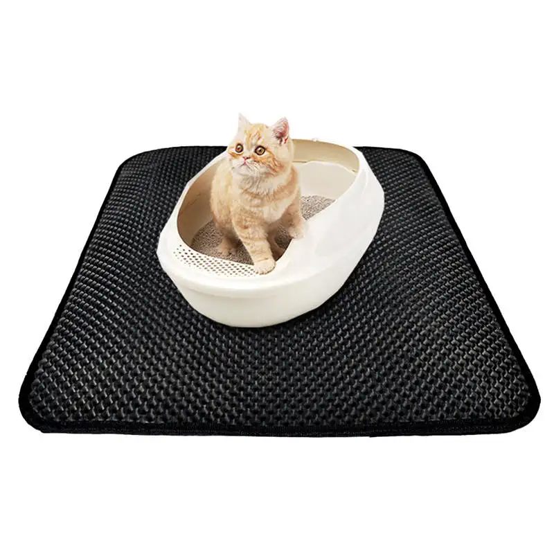 

Online retail store double lawyer removable cat litter trapper mat for free shipping, Black;gray;beige