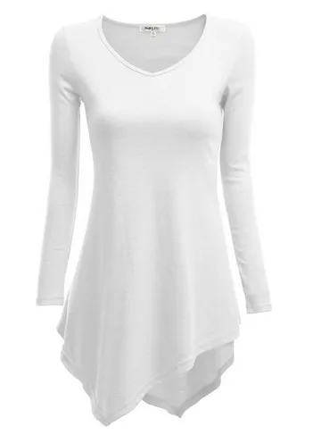 white long sleeve t shirt dress