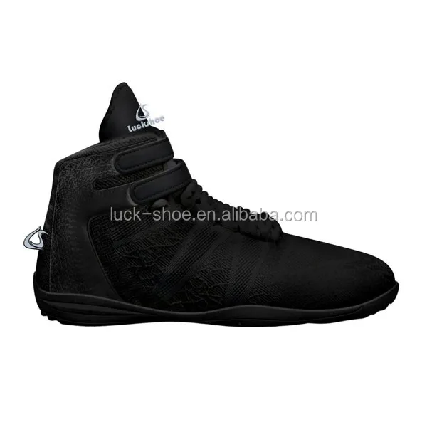 black high top cheer shoes