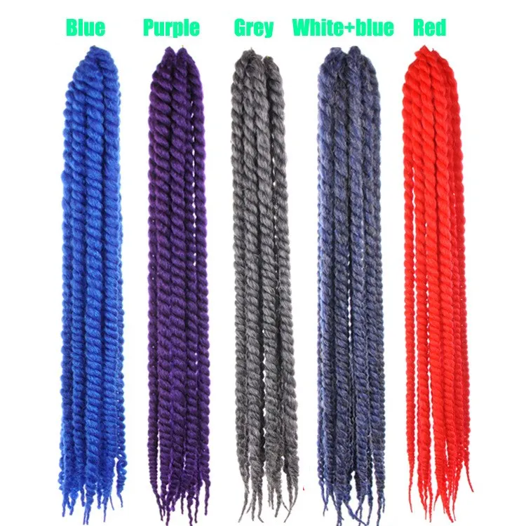 Customized Soft Dread Lock Synthetic Braiding Hair Hair By The
