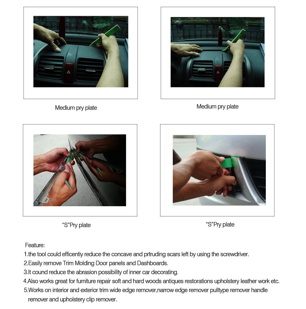 Hard Plastic Auto Radio Interior Door Clip Panel Car Opening Pry Tool Car Interior Trim Removal Tool Buy Car Repair Tools Auto Repair Tools Car