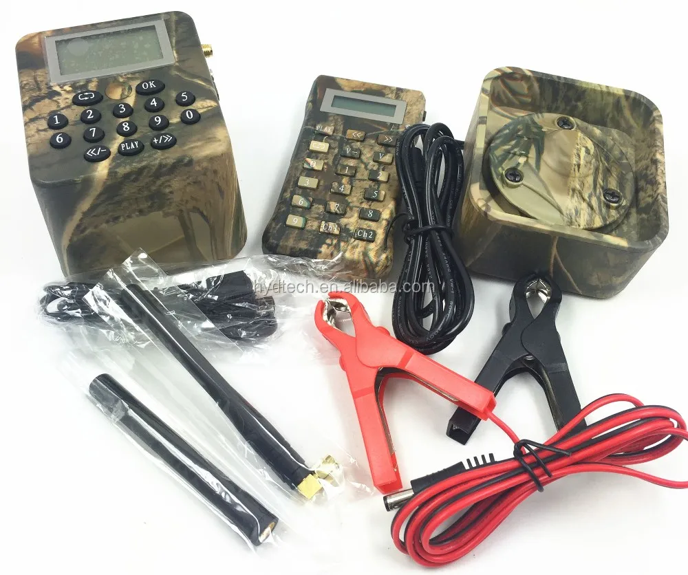

Game hunting MP3 caller player with remote h800plus from hyd, Camo