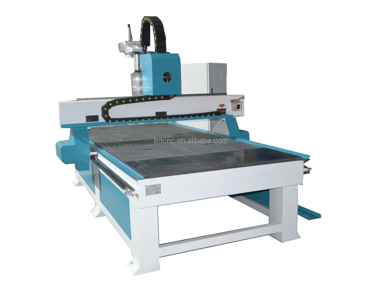 1325 Pneumatic Four heads CNC Router for Cabinet wood door panel furniture