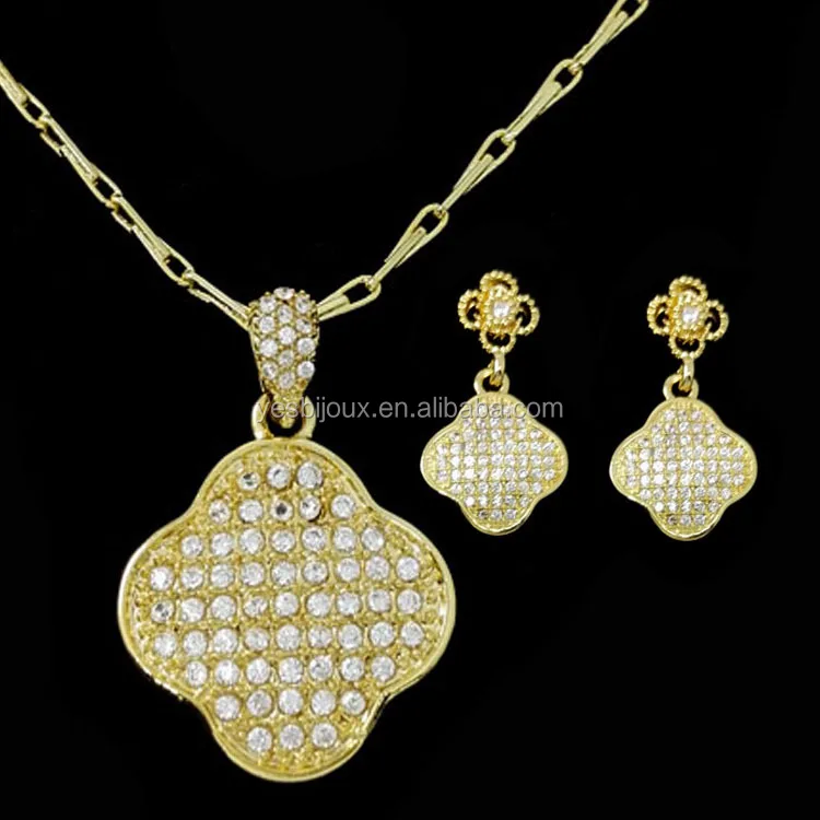 

micro pave setting jewelry 18ct gold solid necklace jewellery