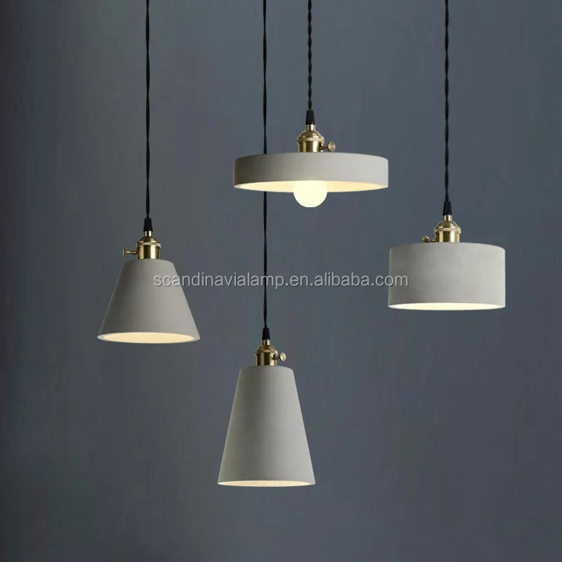 Modern Pendant Light Kitchen Home Decoration Cement Ceiling Lamp Fixture Buy Cement Pendant Light Modern Ceiling Lamp Fixture Kitchen Home