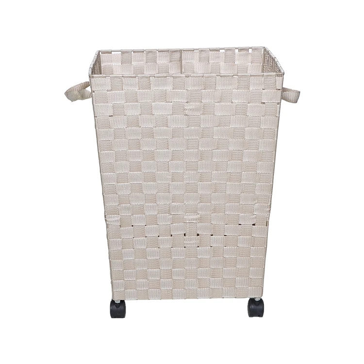 High Quality White Plastic Laundry Basket With Wheels Buy Plastic Laundry Basket With Wheels Wheel Laundry Basket White Plastic Laundry Basket Product On Alibaba Com