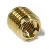 Black knob copper nut plastic threaded inserts tube