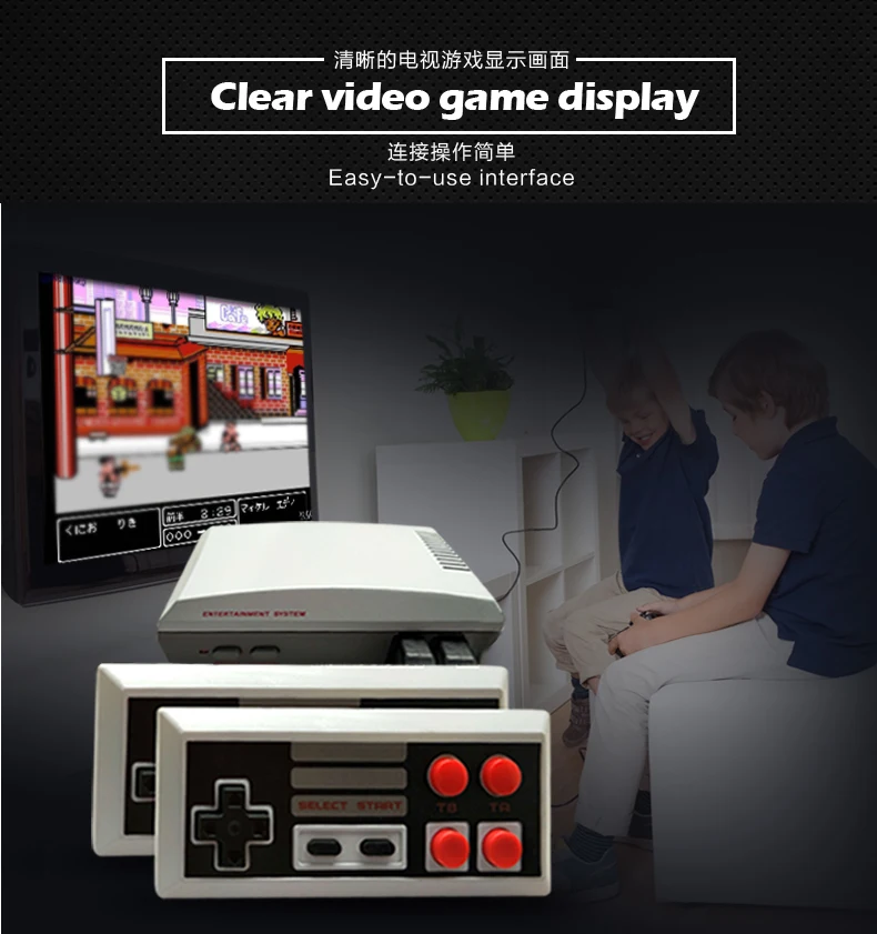 YLW 2018 Popular Mini Video 620 Game Console the same to 500 TV Game Console Retro Games Inside With AV TV Output