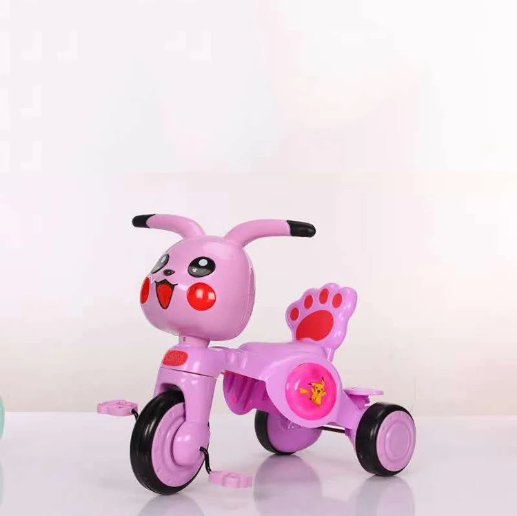 China wholesale new model ride on toy/kids plastic three-wheeled tricycle/children trike with cartoon design