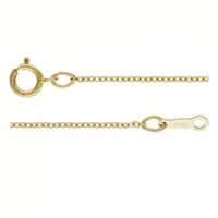 

High quality 14k gold filled finished necklace chain with clasp