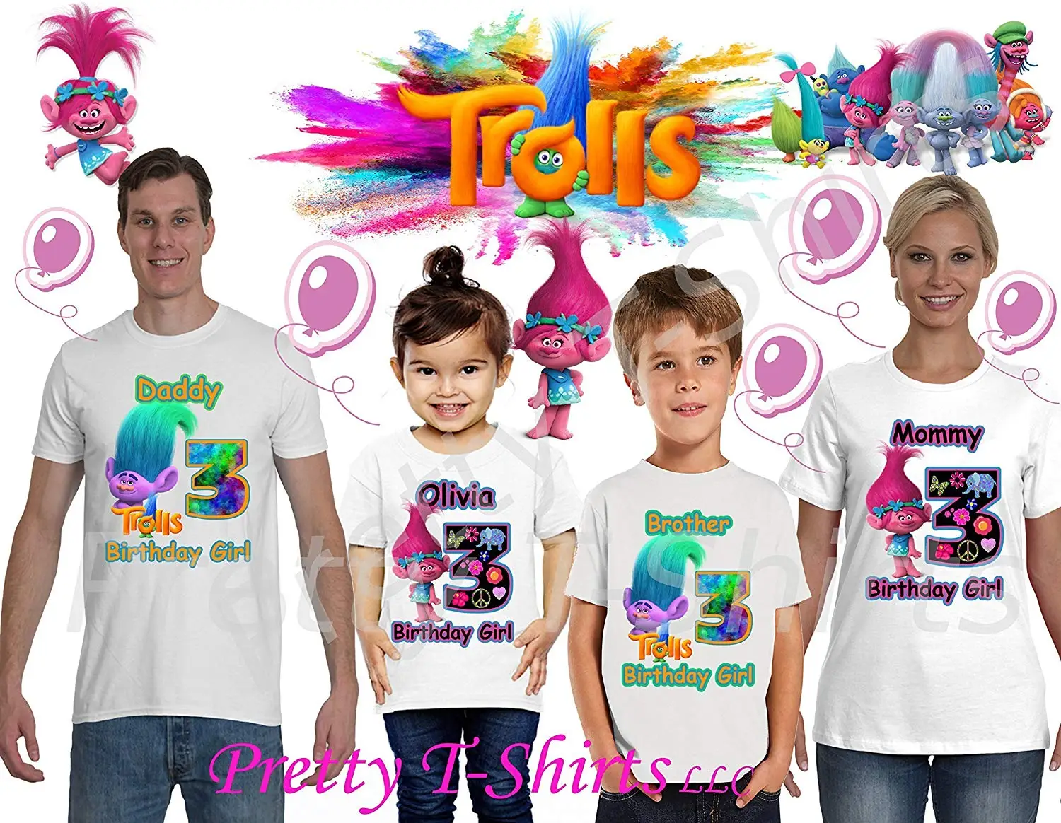 ADD any name /& age Sesame Street Abby Cadabby Birthday Shirt VISIT OUR SHOP!! Abby Cadabby Shirt Party Favor FAMILY Matching Shirts