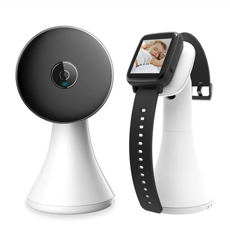 

2019 Newest Design Wearable Wireless Video Audio Baby Monitor Watch Look VOX Vibration
