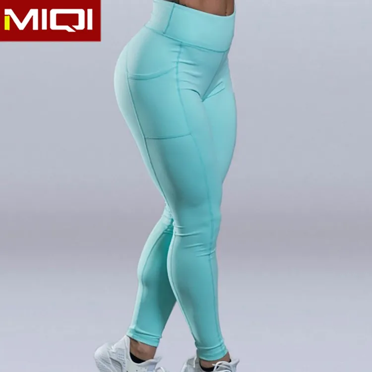 Customize Sexy Heart Shaped Women Sports Tights Fitness Leggings High