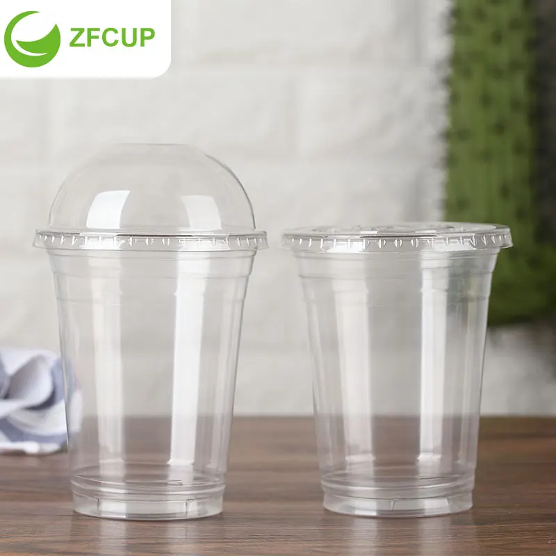 Zfcup 18 Oz Clear Disposable Pet Cup Custom Plastic Cups And Dome Lid 1000 Case Zfcup 18 Oz Clear Disposable Pet Cup Custom Plastic Cups And Dome Lid 1000 Case