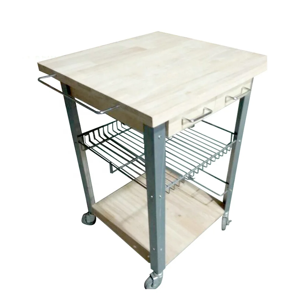 
New design unit basket drawer wire kitchen cart 