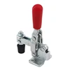 12050U Vertical Handle Hold Down Toggle Clamp With A Short "U" Bar Antislip Red 100kgs/220lbs Capacity For Tool Boxes,Trunk,Case