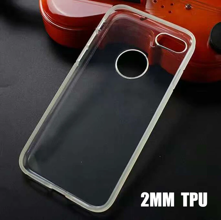 

Wholesale 2mm phone accessories soft tpu protective transparent shockproof back cover case for iphone 5 se ( have hole)