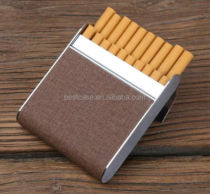 Hot Sale Promotional Gifts Metal Cigarette Case For Men Cigarette Case