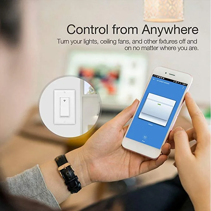 moes wifi smart wall light switch