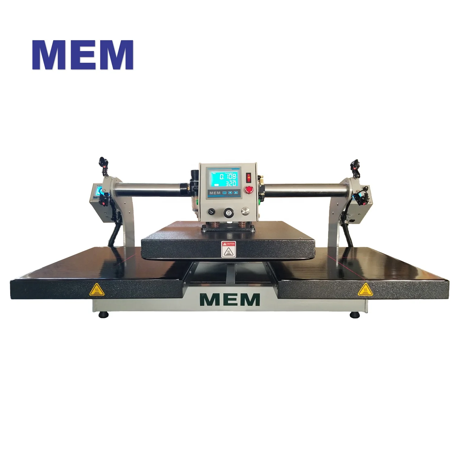 
High Quality T shirt Printing Sublimation Machine 16x20 40x50cm Semi Automatic Double Station Pneumatic Heat Press Machine 