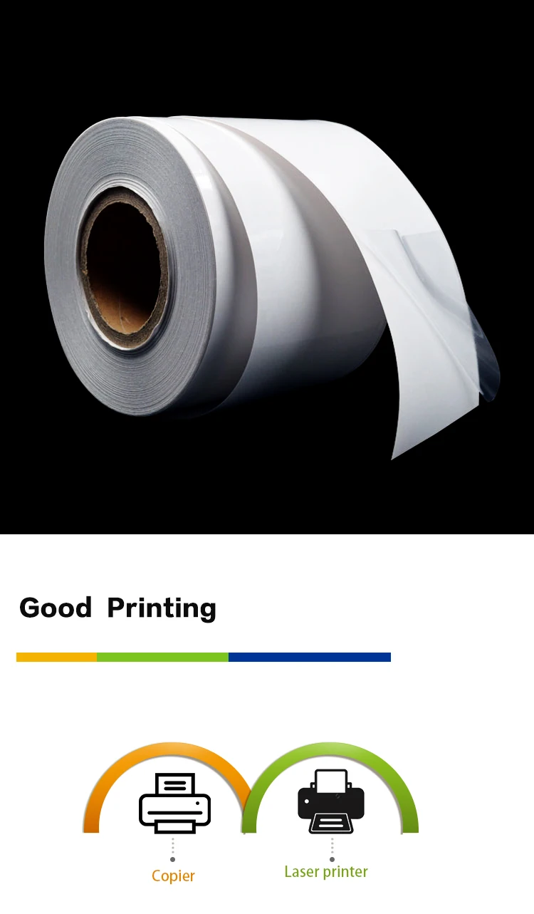 Printable Vinyl Sticker Paper Transparent Reusable And Removable Pvc Self Adhesive Clear Pvc ...