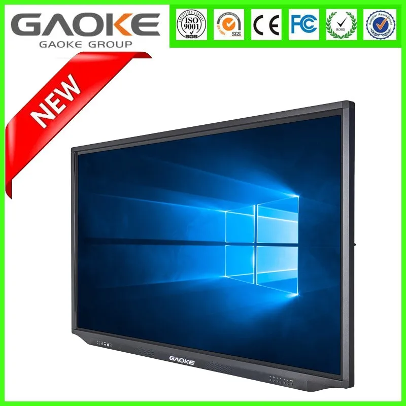 Cheap Smart Board New Design Interactive Touch Monitor 65'' 75'' Vga