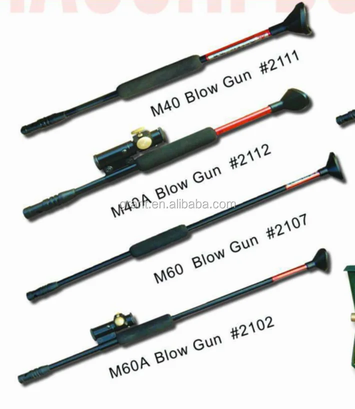 
Blow gun for shooting 