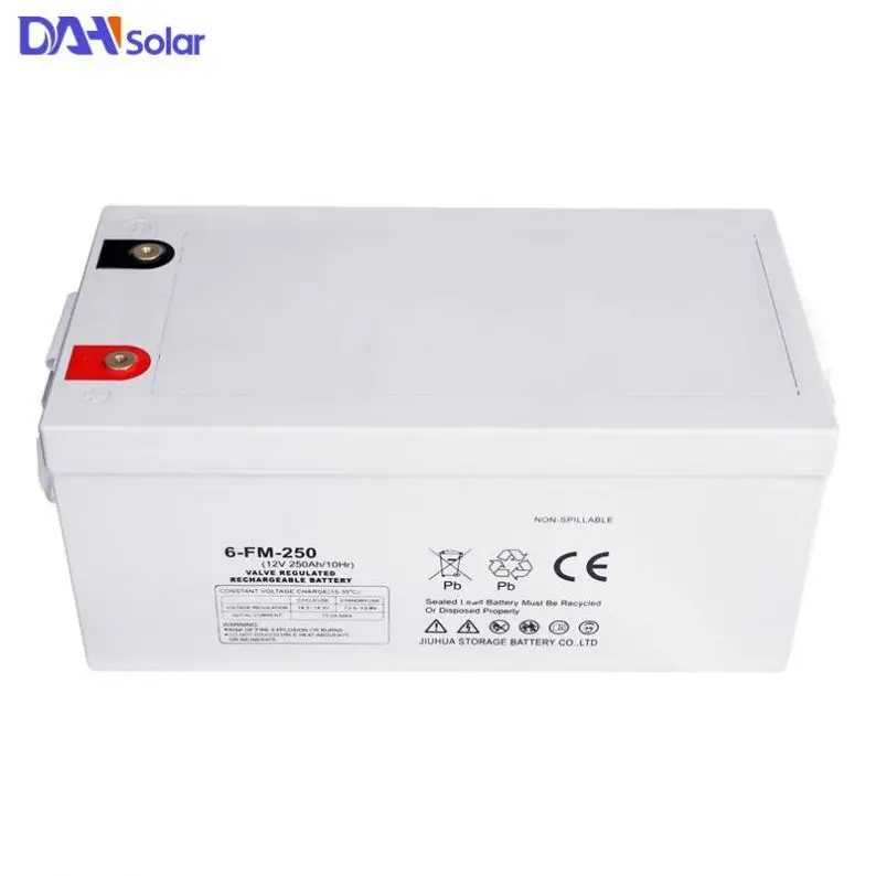 
3.7v icr 18650 li-ion rechargeable battery agm gel 12V 200AH 250AH solar battery 