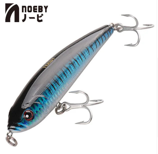 

noeby NBL 9062 saltwater fishing lures sea fishing sinking bait artificial fishing lure pencil stick bait Hard Pesca Lure, Customized, 8 colors on stock