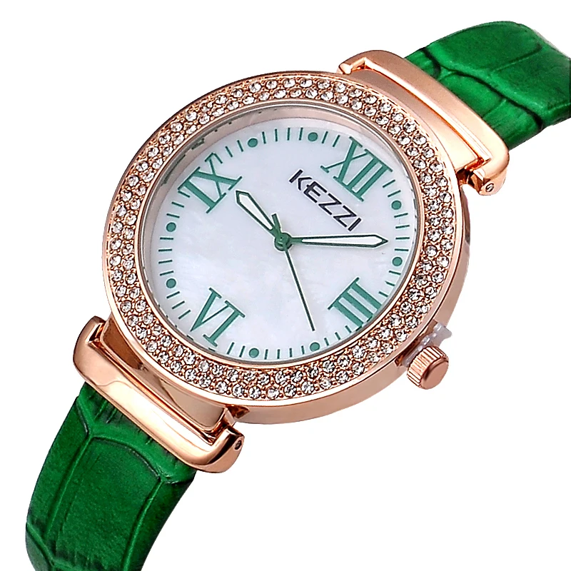 

Top Grade Women KEZZI Brand Aliexpress New Full Diamond Ladies Watch