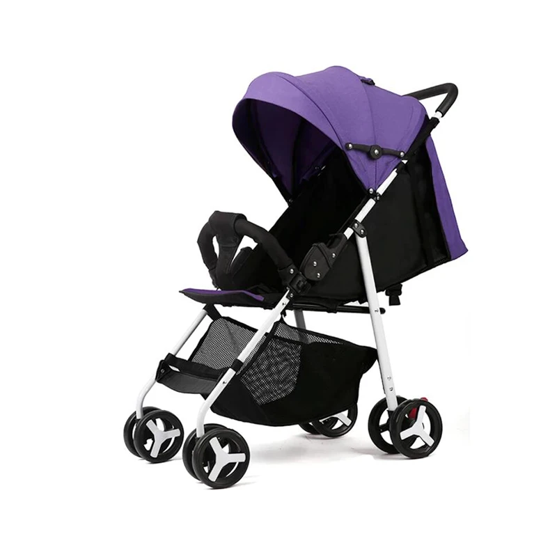 

Four wheel Baby Barriage, 2019 lightweight travel Baby stroller/, Pink, red, green, brown, purple, light brown