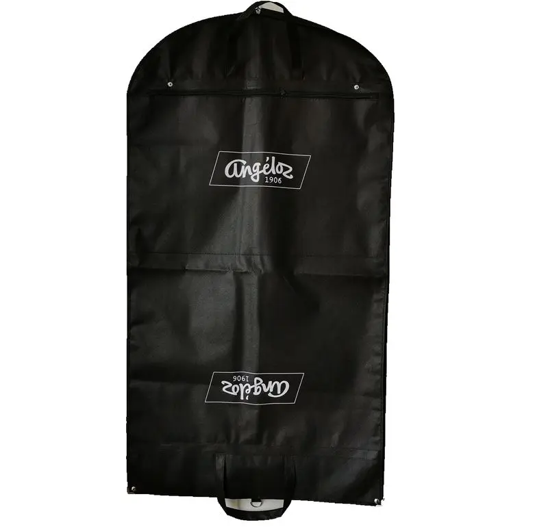 

factory price NO MOQ garment bag with pockets,customized suit bag wedding dress bag, Any color