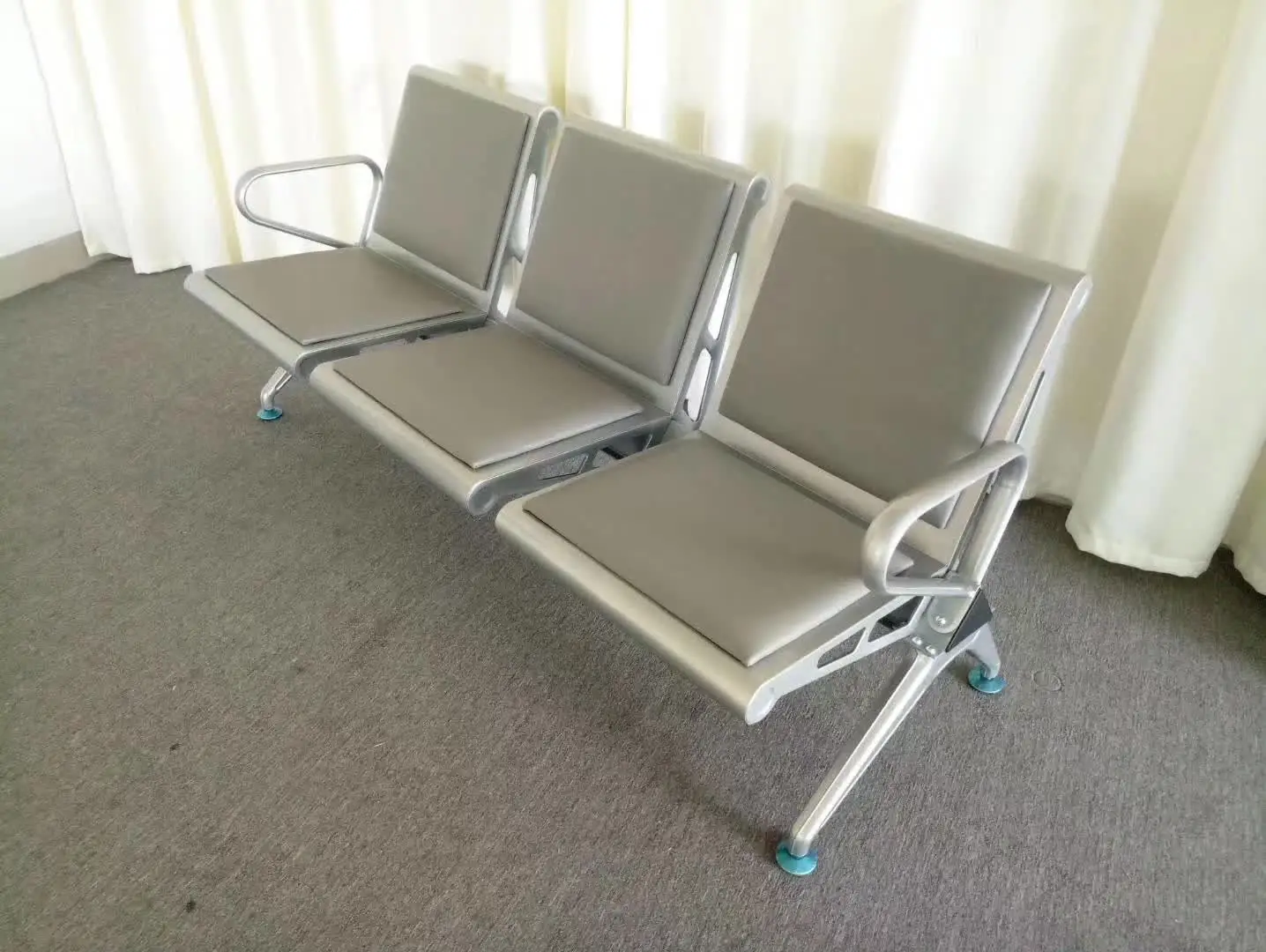 Wholesale Modern Metal Barber Shop 3seater Waiting Chair Buy Barber