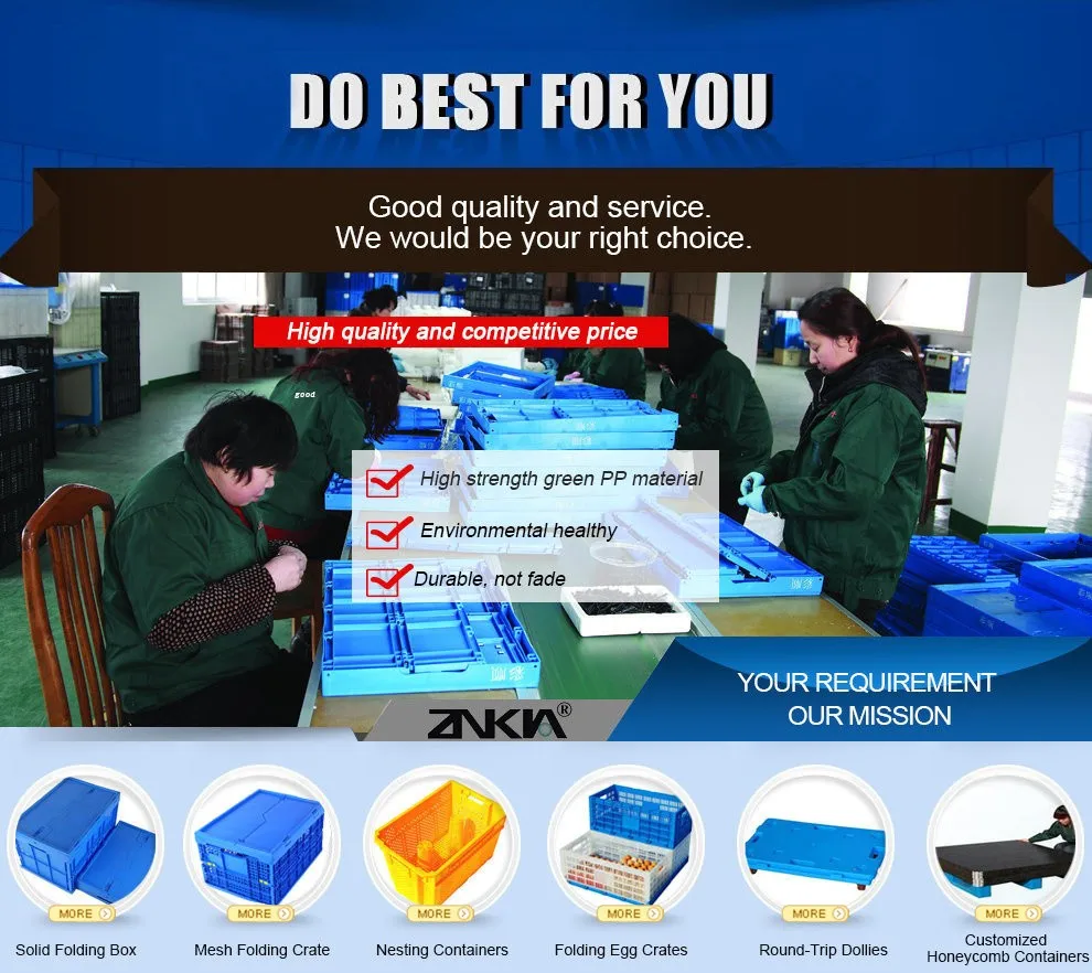 Large Plastic Storage Folding Refrigerator Packing Bin Boxes Basket Box