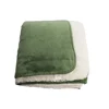 China supplier baby soft Wearable customized for multiple places weighted flannel sherpa blanket