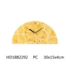 Personalised Glass Desk Sector Clock In Presentation Box Custom Wall Clock