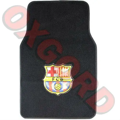 4pc Set Fc Barcelona Futbol Soccer Floor Mats Buy Leather Car Mats