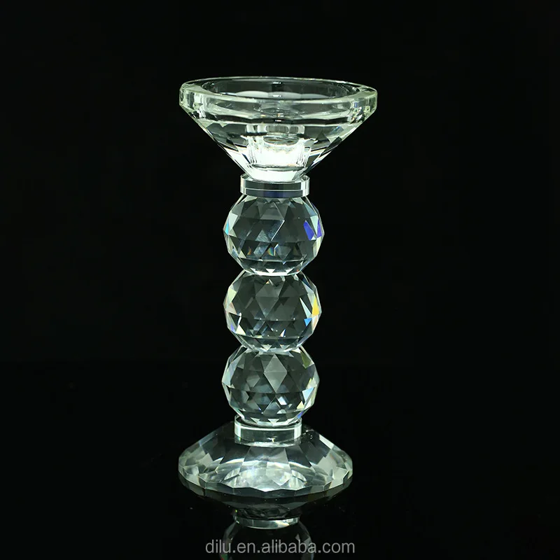 Wholesale Longstemmed Tall Crystal Glass Candle Holder Buy Crystal