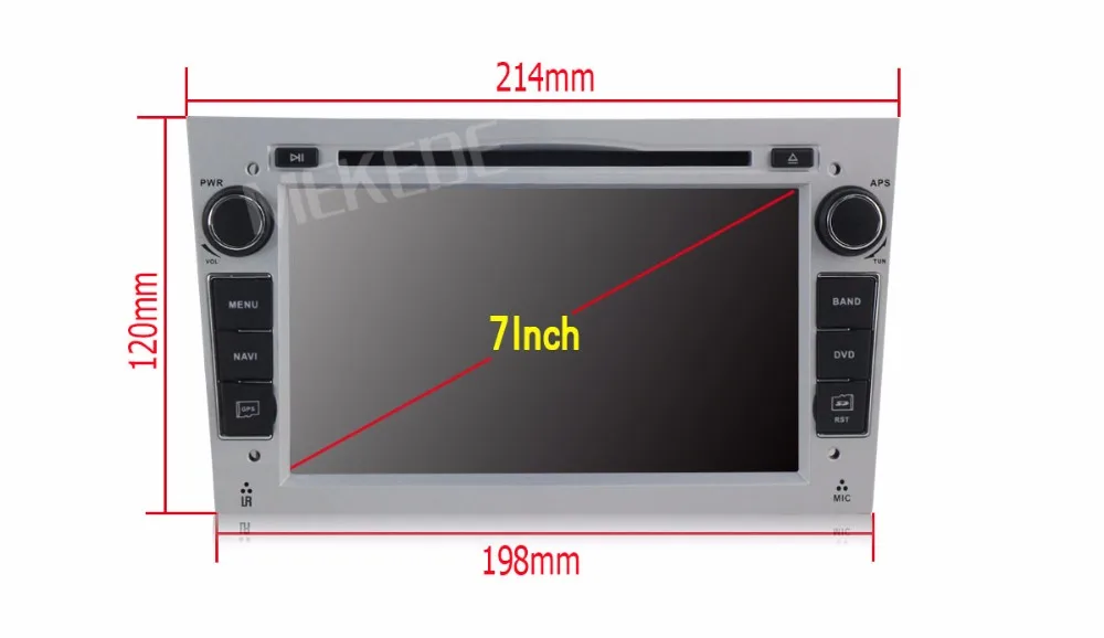 Sale Free shipping Quad Core 4G Android 7.1 Car dvd player radio For Opel Astra H Vectra Corsa Zafira B C G with GPS navigation RDS 9