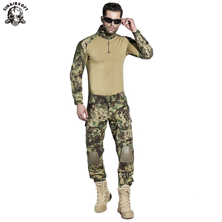 Hot Airsoft Tactical gen3 G3 Combat Suit Shirt Pants Special Forces BDU Uniform 