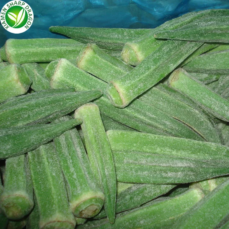 XMSD Frozen Okra Sale IQF frozen okra supplier XMSD Frozen Okra Sale IQF frozen okra supplier