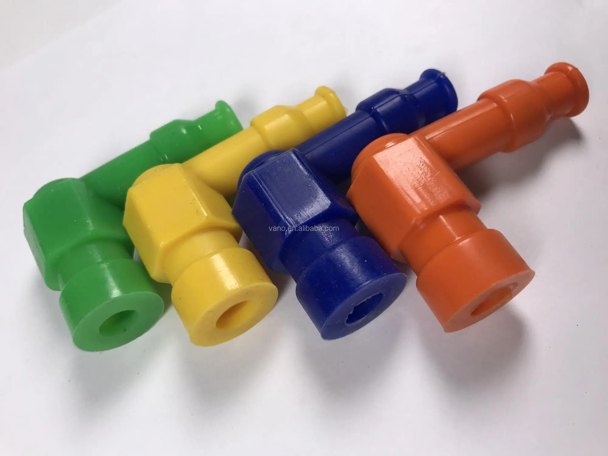 Motorcycle plastic rubber parts spark plug cap