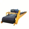 small mining industrial steel inclined roller belt conveyor machine