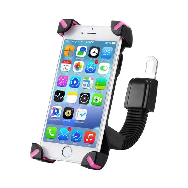 Mobile Phone Holder Clamp Mount Bicycle Mobile Phone Stand Rack Universal Electric Motor Mountain Bike Cycling