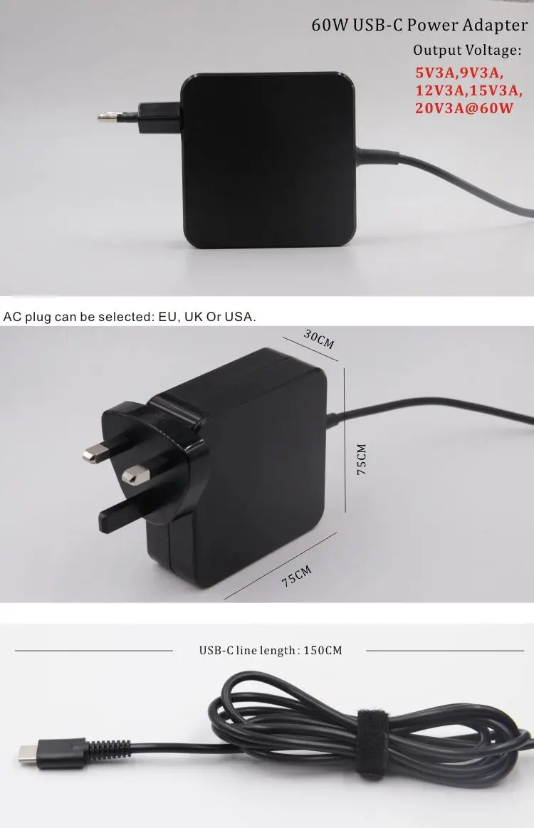 usb c power adapter